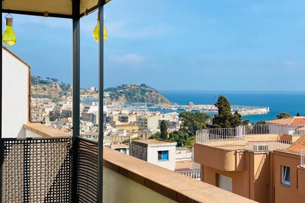 Apartamento Ático con Vistas al Mar a un Paso del Centro Blanes Exterior foto