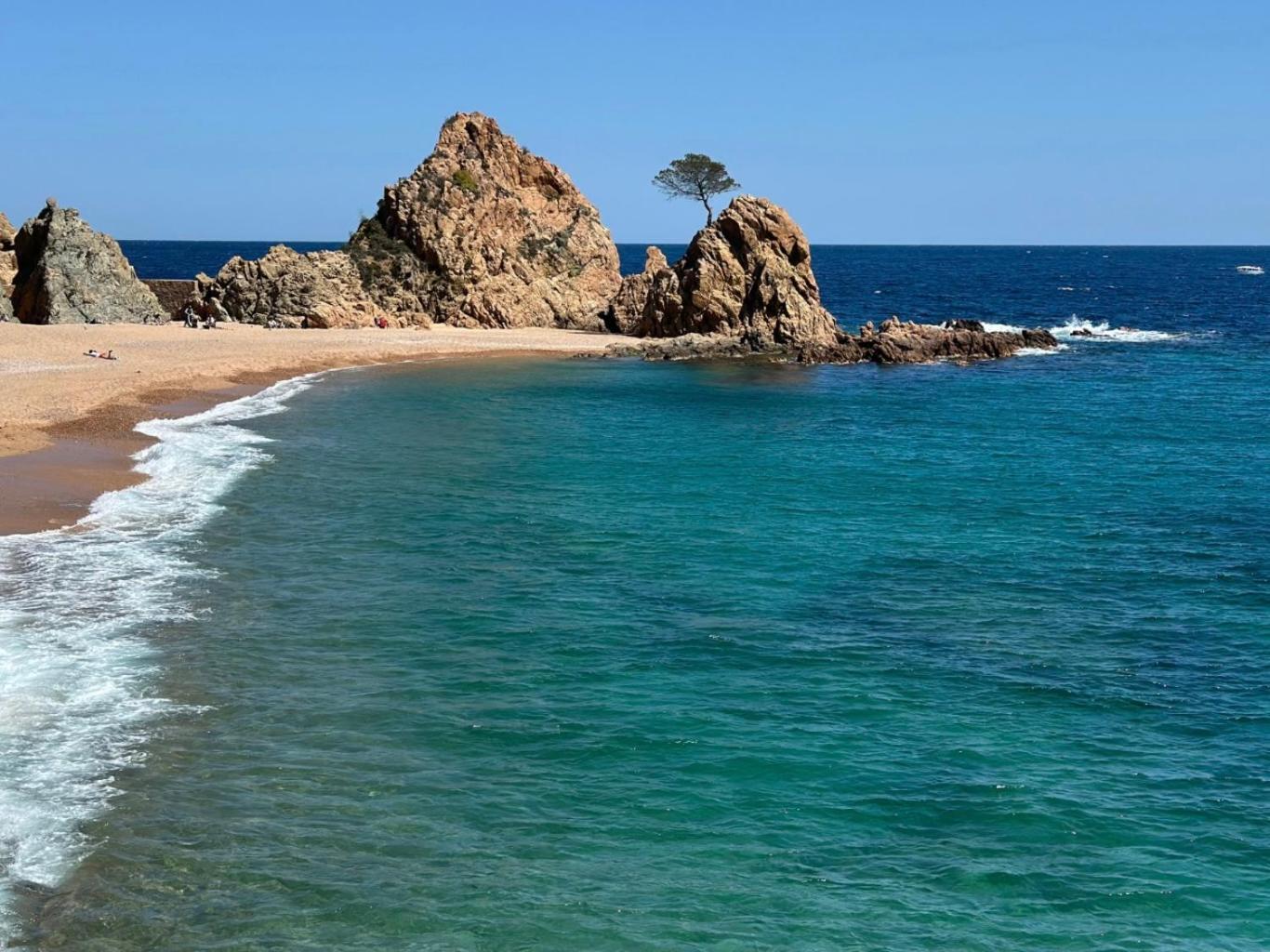 Apartamento Ático con Vistas al Mar a un Paso del Centro Blanes Exterior foto